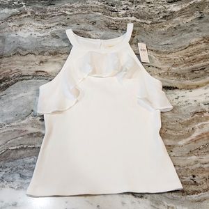 Anthropology ruffled tank